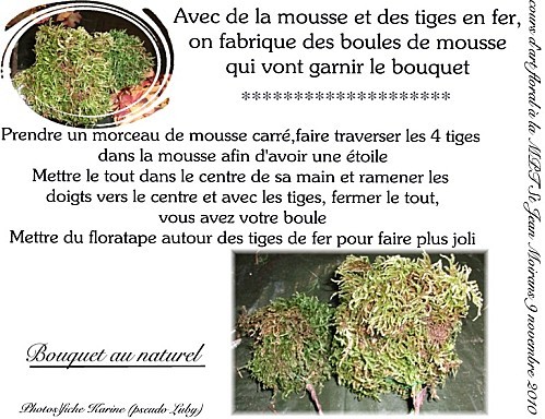 2010 09 11 MPT Bouquet au naturel (fabrication boule)