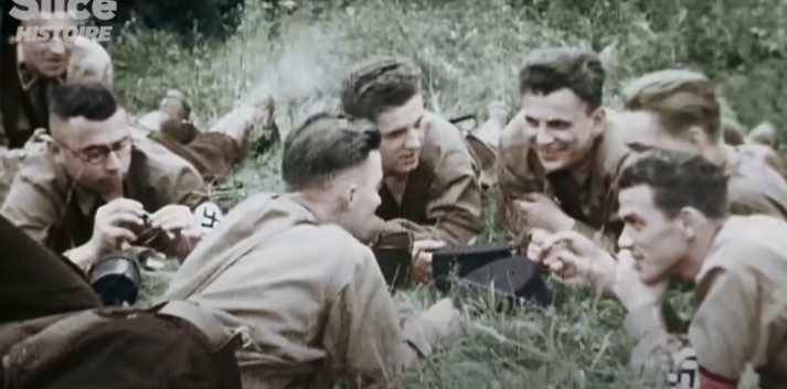 C'étaient des Waffen SS !