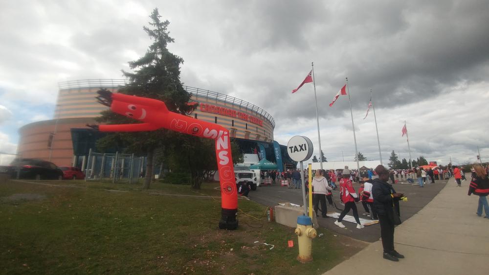 Philadelphia Flyers versus Ottawa Senators at Canadian Tire Centre on October 14th 2023