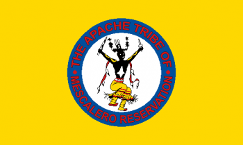 Flag of the Mescalero Apache Tribe
