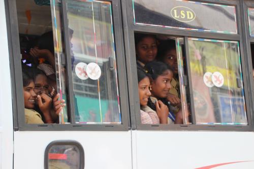 Dans les rues de Mahabalipuram
