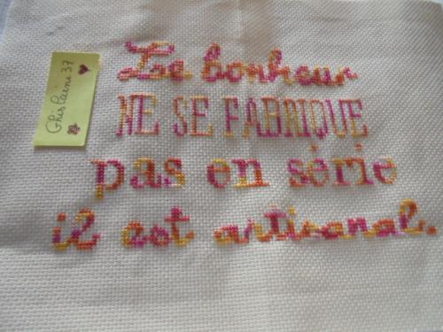 Merci de vos photos!