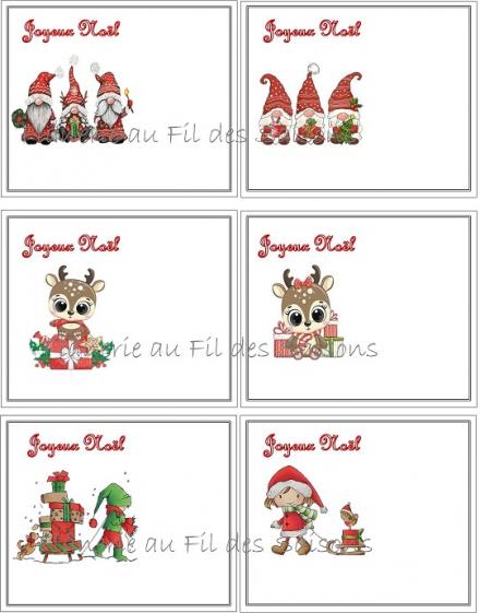 Noël ! Petites cartes ....... (4)