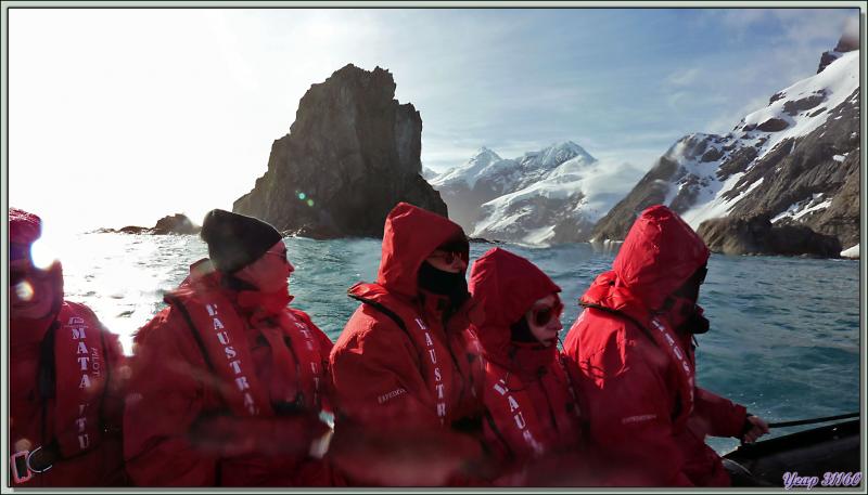 Départ pour Wild Point - Elephant Island - South Shetland Islands