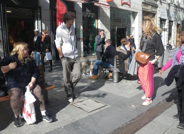 Visite en ville avec Jemma et Juli
