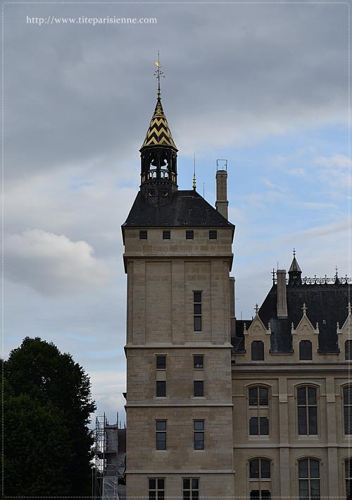 L'Île de la Cité : Restaurations de la Tour de l'Horloge