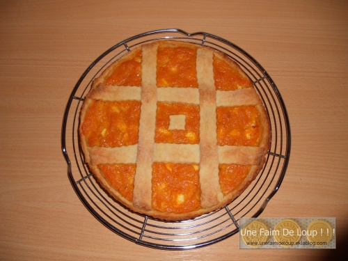 Tarte Halloween courge / pomme
