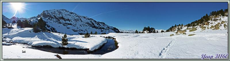 Rando raquettes - Baqueira - Val d'Aran - Catalogne - Espagne