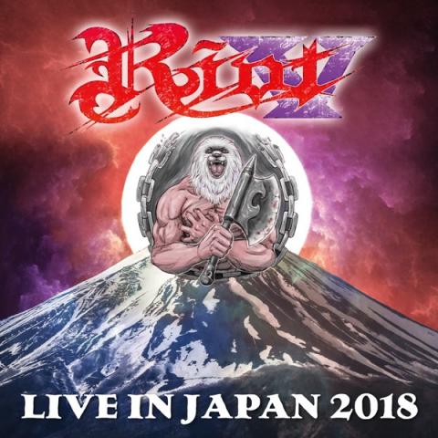 RIOT V - Les détails du DVD/Blu-ray/CD Live In Japan 2018