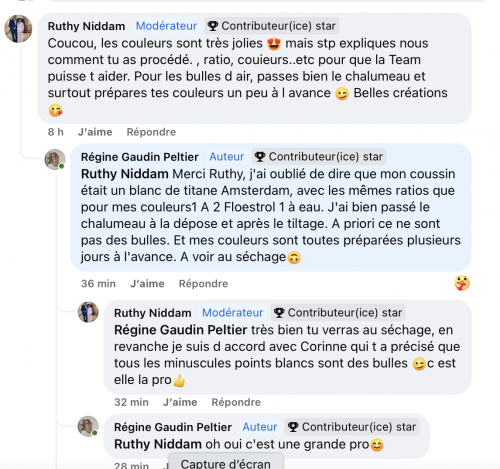 BLOOM TONS BLEUS ET BLANC