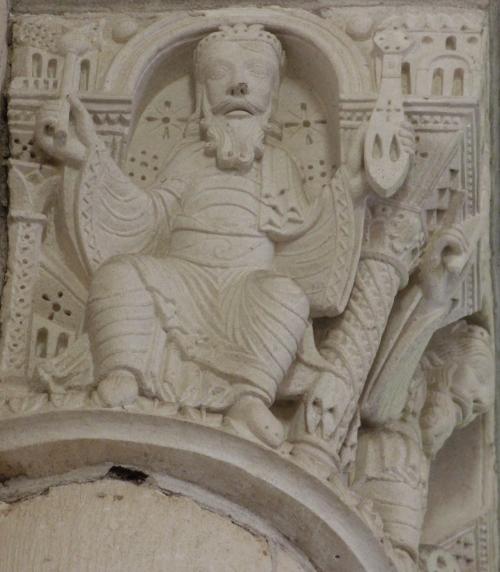 L'église de Gargilesse, les chapiteaux