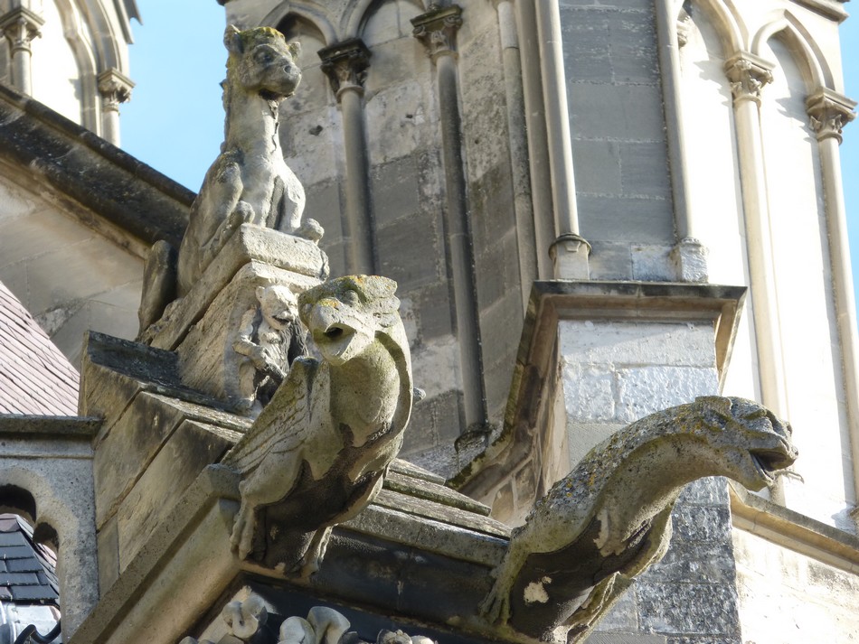 Les gargouilles de la Dame d'Amiens