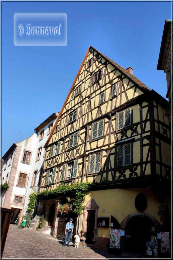 Alsace route des vins de Colmar à Ribeauvillé Riquewihr le "gratte-ciel"