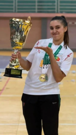OUDIRA Chaima MCA 2024 Champione d'Algérie par équipes et Vice-Championne Individuelle Kumité Senior