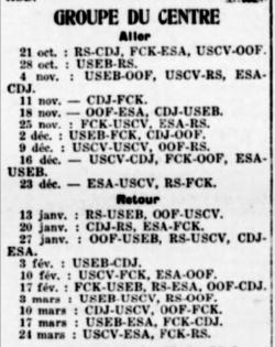 1ére Série Groupe Littoral 1928-1929