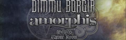 DIMMU BORGIR et AMORPHIS en concert à Paris en Janvier 2020