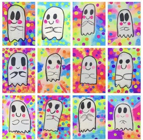 Idée arts Pinterest : un joli fantôme