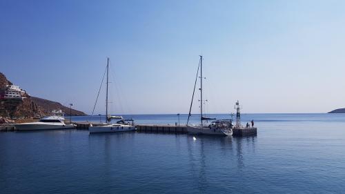 On arrive à TILOS...
