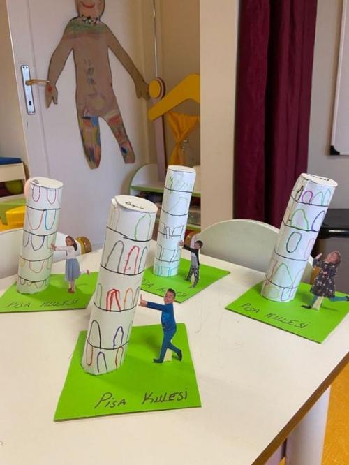 Idée arts Pinterest : la tour de Pise
