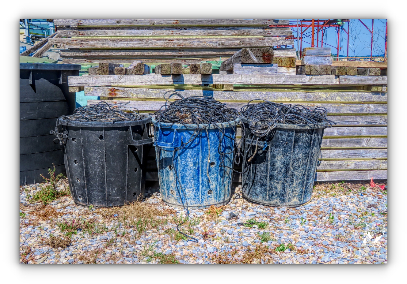 Urbex en HDR au Port conchylicole de Mèze