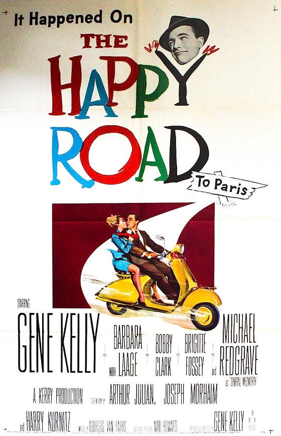 THE HAPPY ROAD BOX OFFICE USA 1957