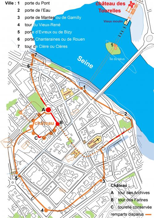 LES REMPARTS DE VERNON (Eure)