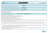 Mémo des mots outils