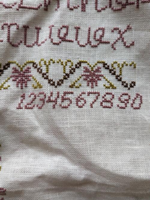 SAL Sampler fleuri étape 7