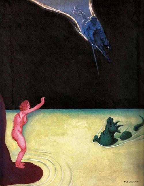 Felix Vallotton's Mythology Paintings