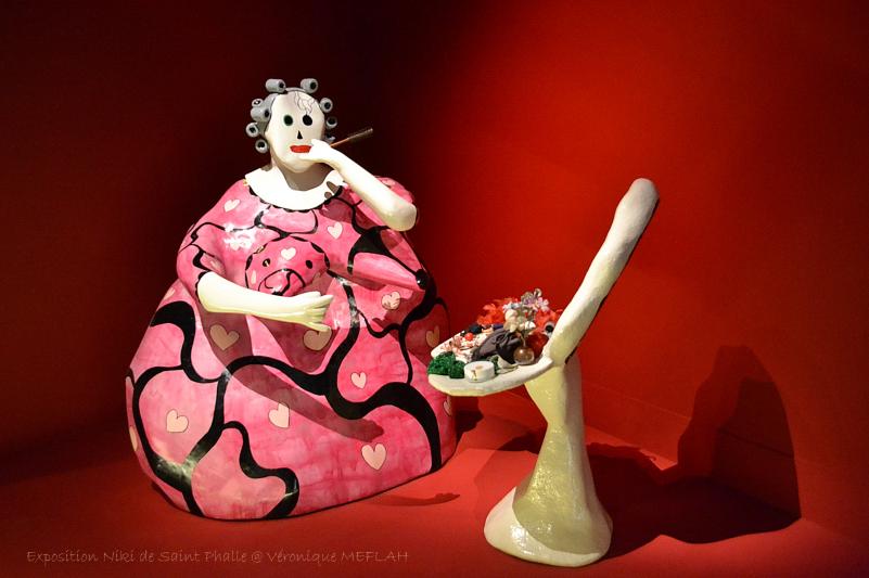 Exposition Niki de Saint Phalle : "La toilette" 1978