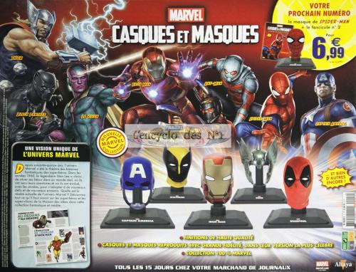 N° 1 Casques et masques Marvel - Test 