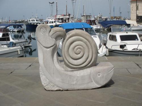 Le port de plaisance et de pêche à Koper