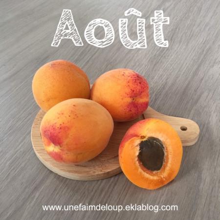 Août 2019 : Les fruits & Légumes de saison 