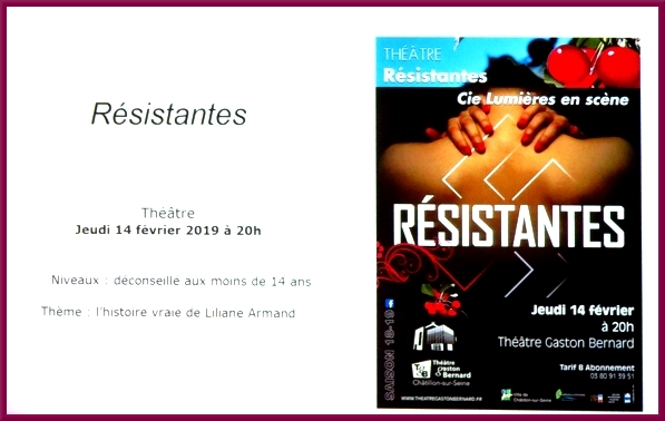 Présentation de la saison 2018-2019 jeune public, au théâtre Gaston Bernard de Châtillon sur Seine