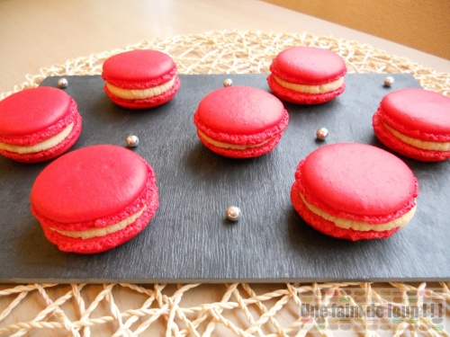 Macarons chocolat blanc / speculoos