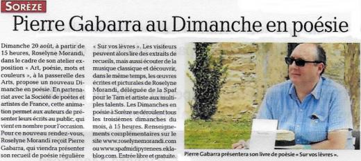 P. GABARRA A SOREZE