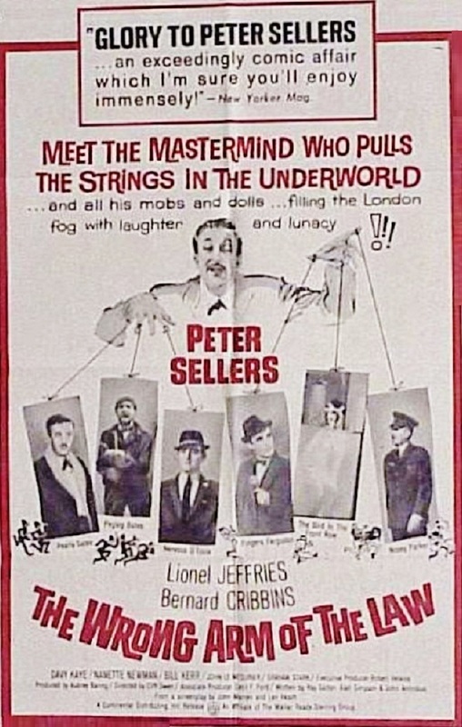 THE WRONG ARM OF THE LAW BOX OFFICE USA 1963