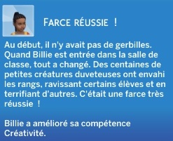 Semaine 2 - Quartier San Myshuno - Foyer Jang