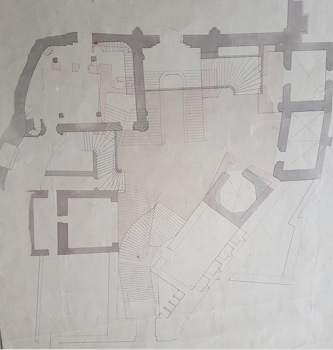 Quelques dessins de l'Abbé Jean-Baptiste CHEVALD pour la restauration de Rocamadour ( suite)