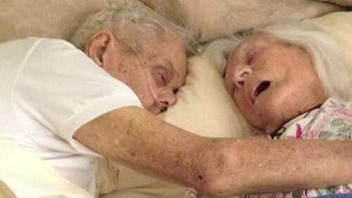 Ils meurent enlacés après 75 ans de mariage