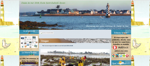 Les trois dernières classes de mer CM2