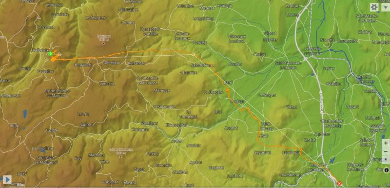Massif central troisième jour