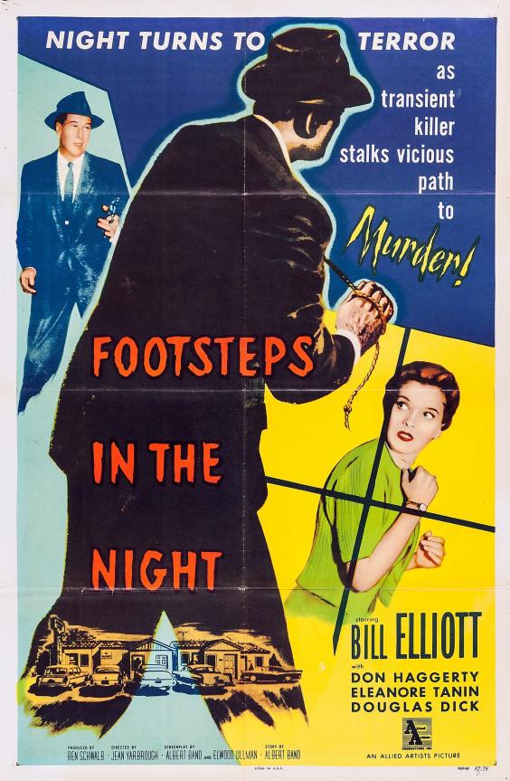 FOOTSTEPS IN THE NIGHT BOX OFFICE USA 1957
