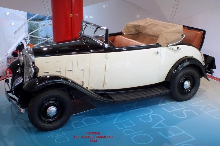 CITROEN AVANT LA TRACTION : LES "ROSALIE"