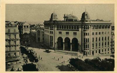 Carte postale d'Alger - La Grande Poste