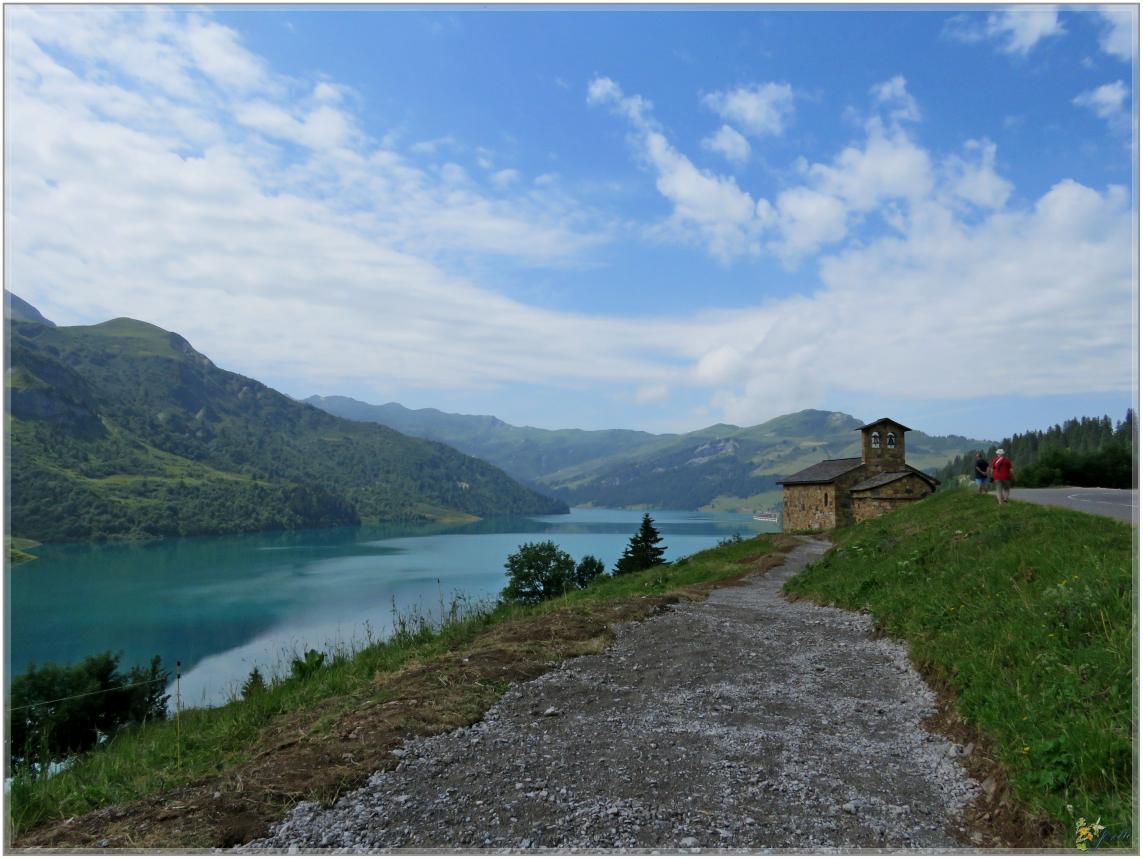 LE  BARRAGE  DE  ROSELEND  SAVOIE 
