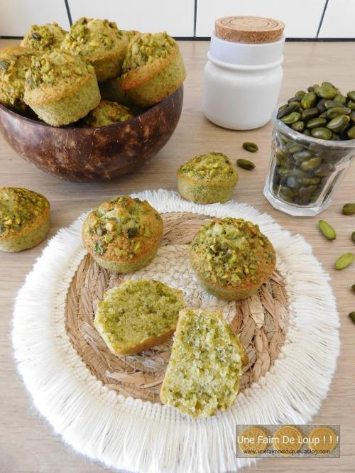 Financiers à la pistache  