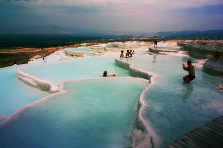 Patrimoine mondial de l'Unesco : Pamukkale - Turquie -