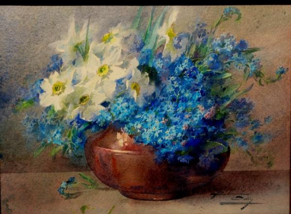 Aquarelles de : Blanche Odin