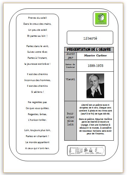 Poèmes Liberté